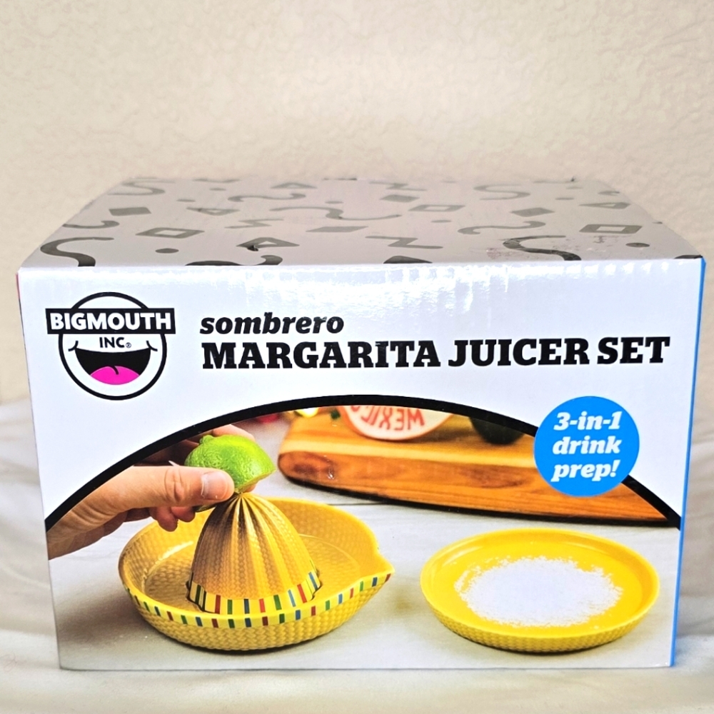 NIB BigMouth Inc. Sombrero Margarita Juicer Set